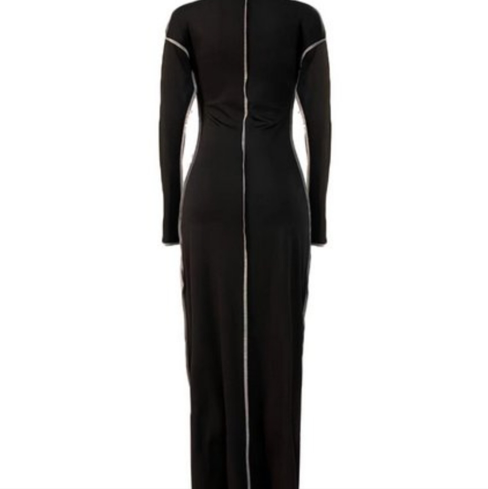 NEW BLACK HOODED DRESS PLUS FITS: SIZES 3XL-4XL - Picture 5 of 5
